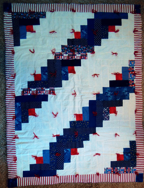 Homemade Baby Quilt #160